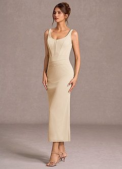 Galiana  Champagne Maxi Dress image4
