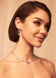 front Eeuwige wijnstokken sieraden set