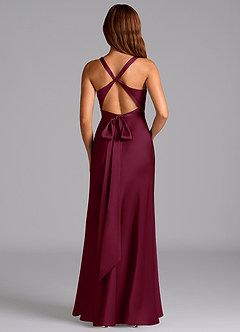 Azazie Hati Brudtärnklänningar Klä av Sjöjungfru i Stretch Satin Mullbär image7