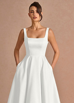 Brynn White Midi Dress image6