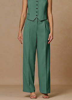 front Rowan Eucalipto Pantaloni Performance in tessuto raffinato