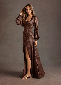 Cerise Mocha Coco Maxi Dress image4