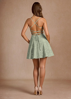 Irelia Pistachio Mini Dress image2