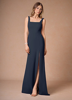 Robe Longue Marine Adora image5