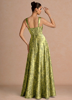 Azaria Moss Navy Maxi Dress image2