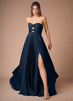 Eileen Navy Gown image4