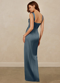 Christian Siriano Bridal for Azazie 1017 Brautjungfernkleider Etui Herzausschnitt Stretch-Satin Kleid Zwielichtviolett image6