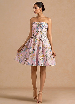 suknia Cukierkowy Róż Mini Evangeline image3