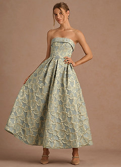 Florentine Blue Maxi Dress