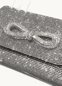front Fashion Rhinestone Clutch Bag