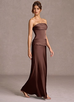 Vestido Moca Coco Largo Faelina image5