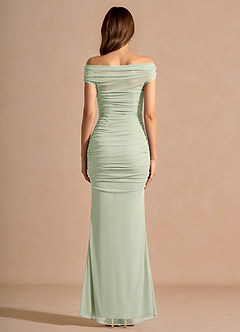 Coraliea Light Green Maxi Dress image2