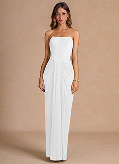 Robe Longue Blanc Anais image3
