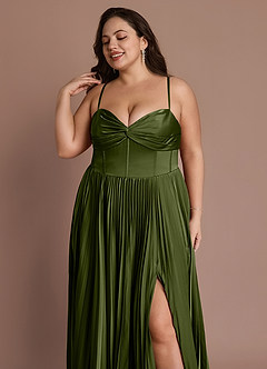 Robe Longue Olive Styla image8