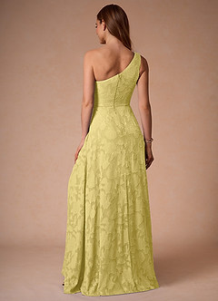Vestido Amarillo Pastel Largo Hermosa image2