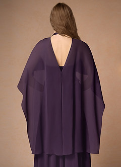 front Matchande färg Multi Style Evening Sheer Sjal