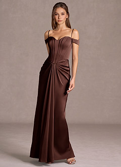 Lorelei Mocha Coco Maxi Dress image4