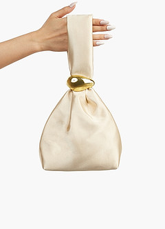 front Sac à main en satin
