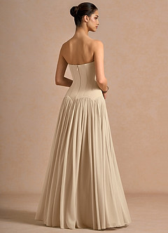 Eirisse Champagne Maxi Dress image2