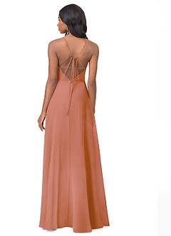 Azazie Everleigh Bridesmaid Dresses MAI TAI A-Line Sweetheart Pleated Chiffon Dress image3