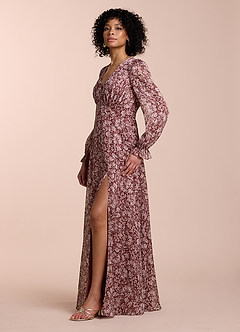 Liz Auburn Floral Maxi Dress image4