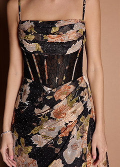 Riley Black Multi Maxi Dress image7