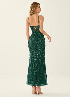 Cathalynne Dark Green Wedding Guest image2