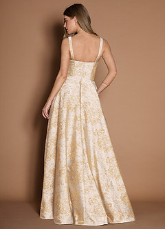 Kleid Lilla Vintage Champagner image3