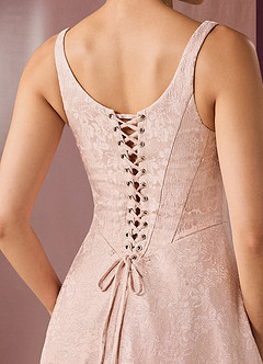 Satine 블러쉬 핑크 맥시 드레스 image7