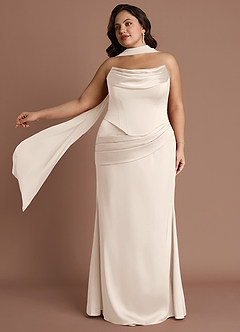 Sorrel Cream Corset Two-Piece Sets image9