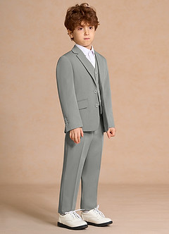 front Oliver Grey Boys 3-Piece Suit
