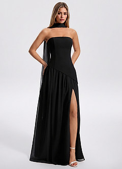 Una Black Maxi Dress image4