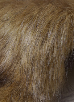 front Azazie Sincerity Faux Fur Wrap