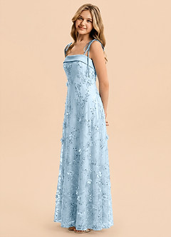 front Azazie Willa Junior Formal Dress