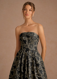 Robe Longue Noir Florentine image5