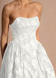 Rowena Blanco Vestido midi image7