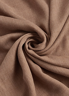 front Semi-Sheer Crinkle Shawl