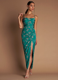 Maxi jurk Amrin Donker Wintertaling image4