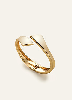 front Wrap Hinge Cuff Bracelet