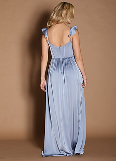 Ginevra Powder Blue Corset Dress image6