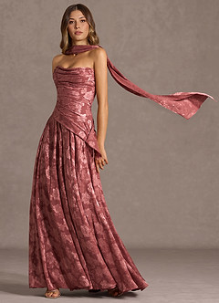 Abito Lungo Rosa Vintage Gabriela image3