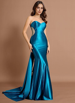 Doriane Blue Maxi Dress image5