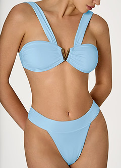 front Elara Ensemble bikini taille haute