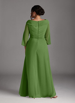 Azazie Jaycee Klänningar till brudens mor Klä A-Line i Chiffong Basilika image8