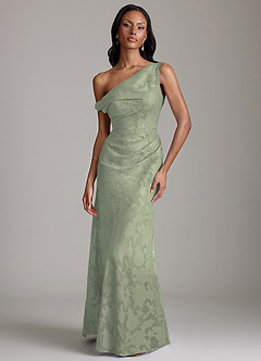 front Azazie Floral Burnout Swatch