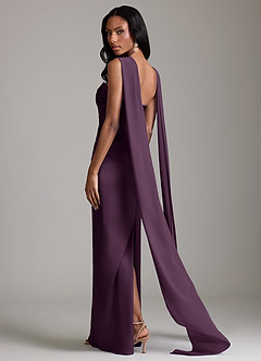 Azazie Sonora Suknie dla druhen Osłona Bez ramiączek Satyna elastyczna Do ziemi Sukienka image2