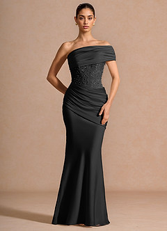 Ellora Black Maxi Dress Azazie — free download