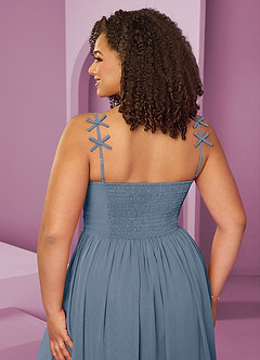 Barbie ♥ Azazie Bridesmaid Dresses Twilight A-Line Pleated Chiffon Dress image2