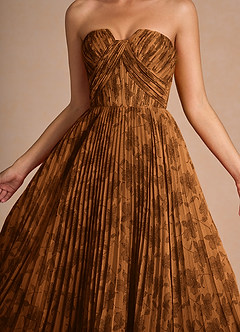 Lyanna Coco Multi Pleated Midi Dress image6