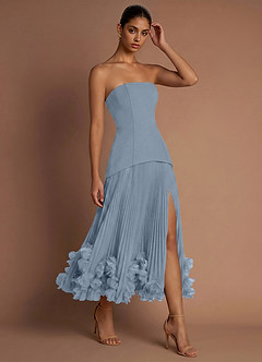 Marnie Albastru Pudră Rochie midi image5